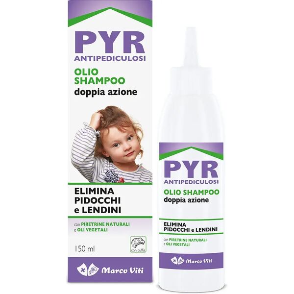 pyr antipediculosi olio-shampoo doppia azione 150 ml