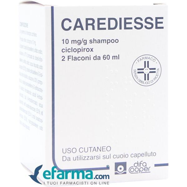 difa cooper carediesse shampoo 10mg/g dermatite seborroica 2x60 ml