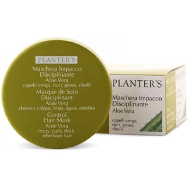 planter's aloe vera maschera impacco disciplinante capelli crespi 200 ml