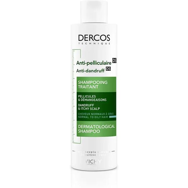 vichy dercos shampoo antiforfora capelli grassi 200 ml