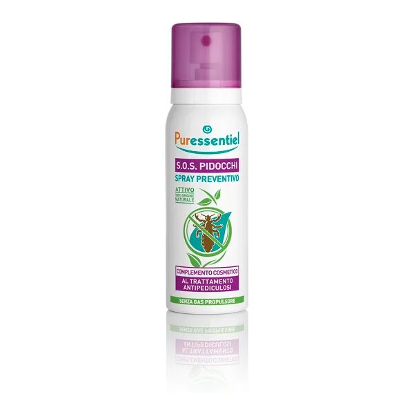 puressentiel sos pidocchi spray preventivo antipediculosi 75 ml