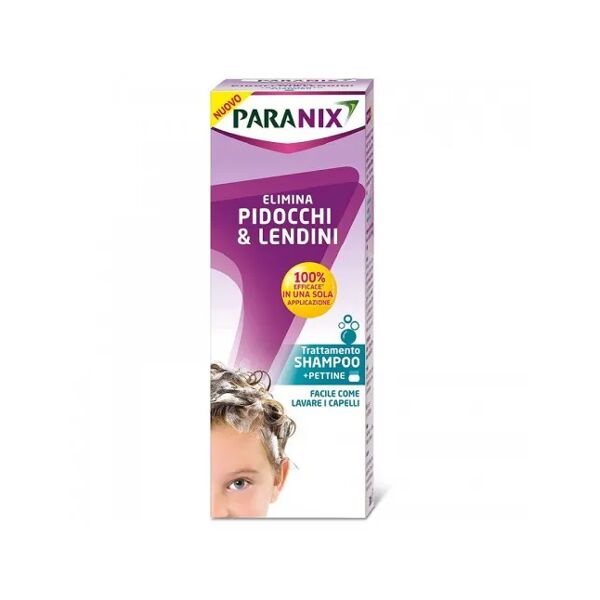 paranix trattamento shampoo antipidocchi + pettine 200 ml