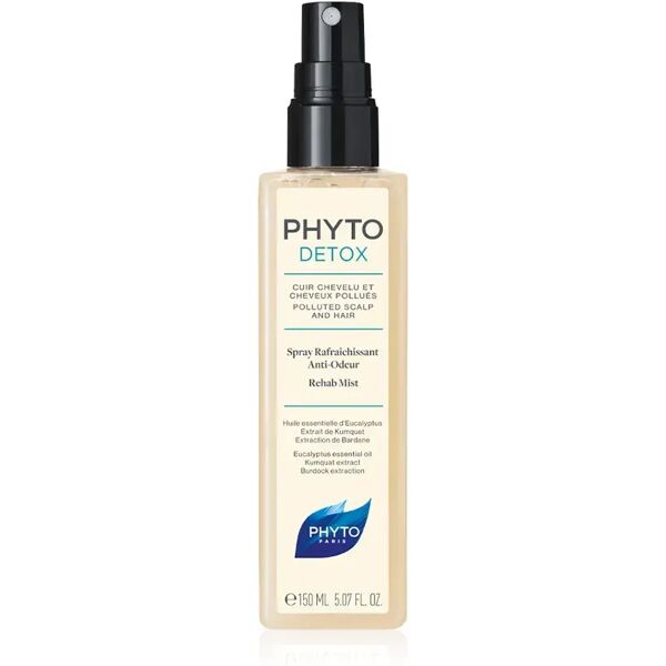 phyto paris phyto detox spray rinfrescante antiodore per capelli 150 ml