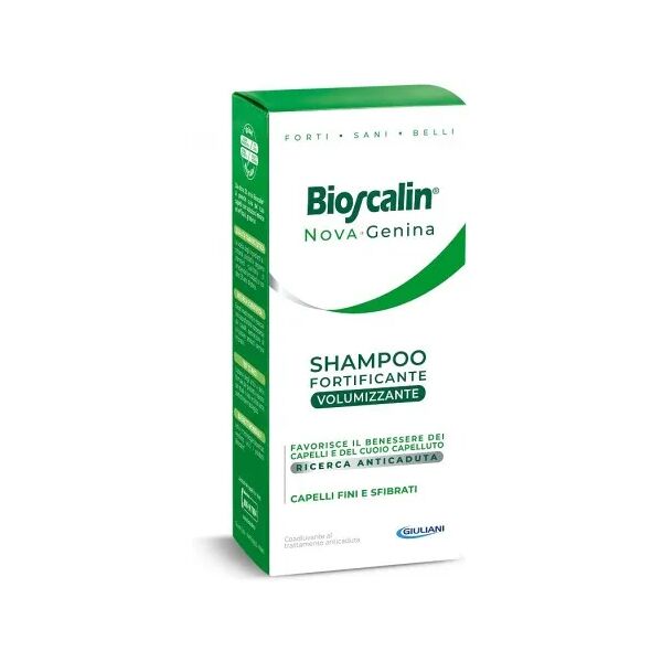 bioscalin nova genina shampoo fortificante volumizzante 200 ml