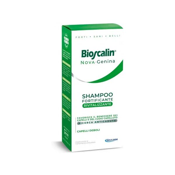 bioscalin nova genina shampoo fortificante rivitalizzante 200 ml