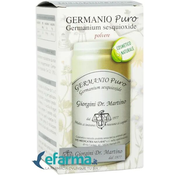 dottor giorgini dr. giorgini germanio puro polvere cosmetico naturale 100 g