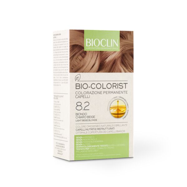 bioclin bio-colorist 8.2 biondo chiaro beige tintura naturali capelli
