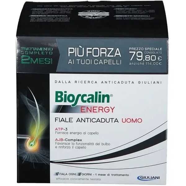 bioscalin energy promo fiale trattamento 2 mesi 20 fiale