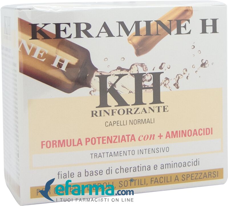 keramin h fascia bianca integratore per capelli 10 fiale 10 ml