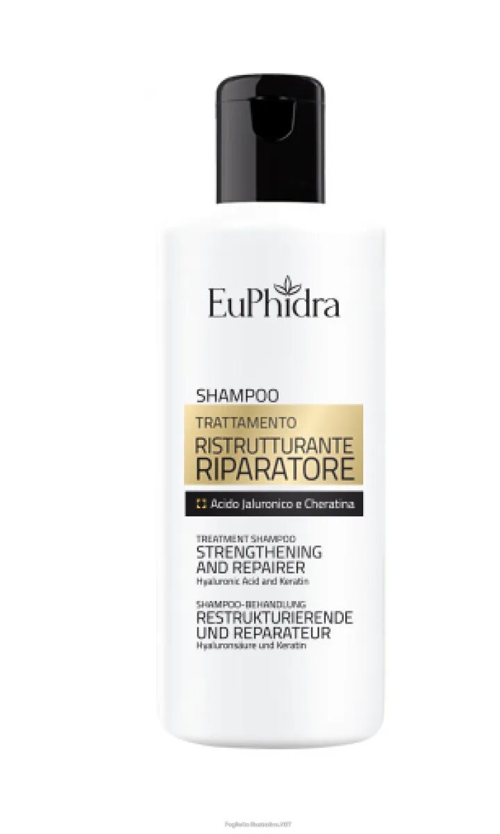 euphidra shampoo trattamento rristrutturante riparatore 200 ml