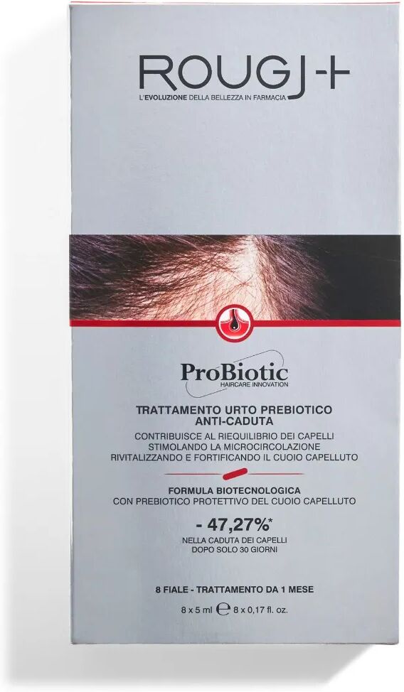 rougj probiotic anticaduta trattamento per capelli 8 fiale da 5 ml