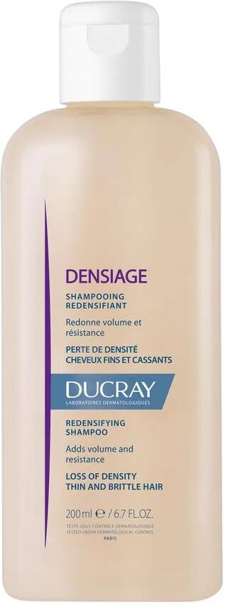 ducray densiage shampoo ridensificante trattamento volume e densità 200 ml