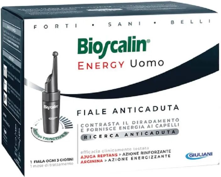 bioscalin energy fiale anticaduta uomo 10 fiale