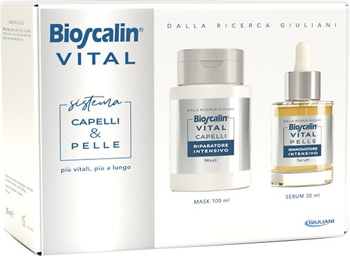 bioscalin vital sistema capelli & pelle maschera capelli + siero rinnovatore