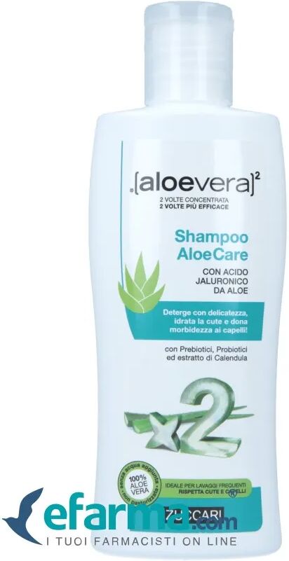 zuccari aloevera 2 shampoo aloecare 200 ml