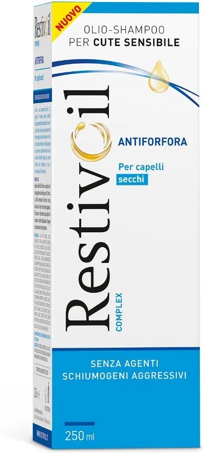 restiv-oil restivoil complex antiforfora olio shampoo capelli secchi 250 ml