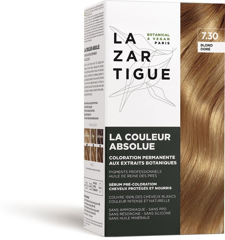 Lazartigue La Couleur Absolue Tinta Capelli 7.30 Colore Biondo Dorato