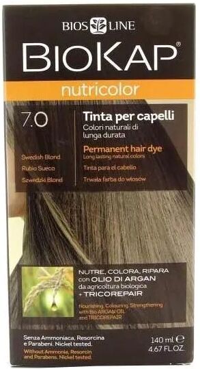 BIOKAP Nutricolor 7.0 Tinta Per Capelli Biondo Medio