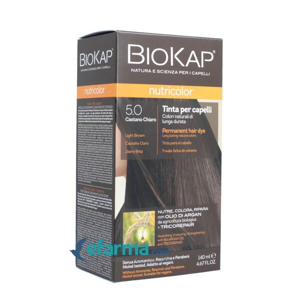 BIOKAP Nutricolor 5 Tinta Per Capelli Castano Chiaro