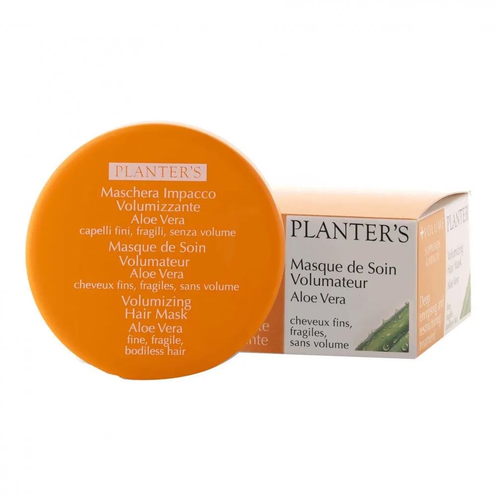 Planter's Aloe Vera Maschera Impacco Volumizzante Capelli Fragili 200 Ml