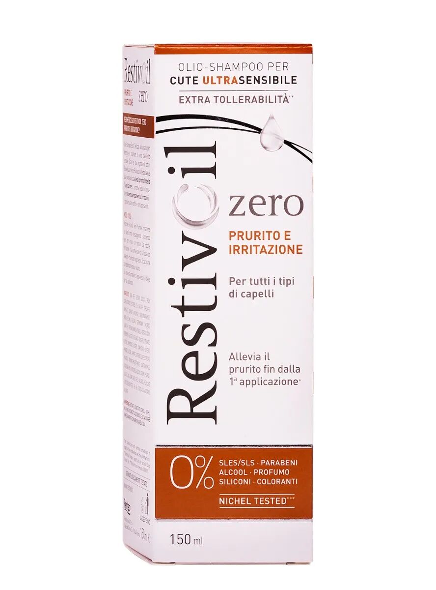 Restiv-Oil Restivoil Zero Prurito e Irritazione Olio Shampoo Lenitivo 150 ml