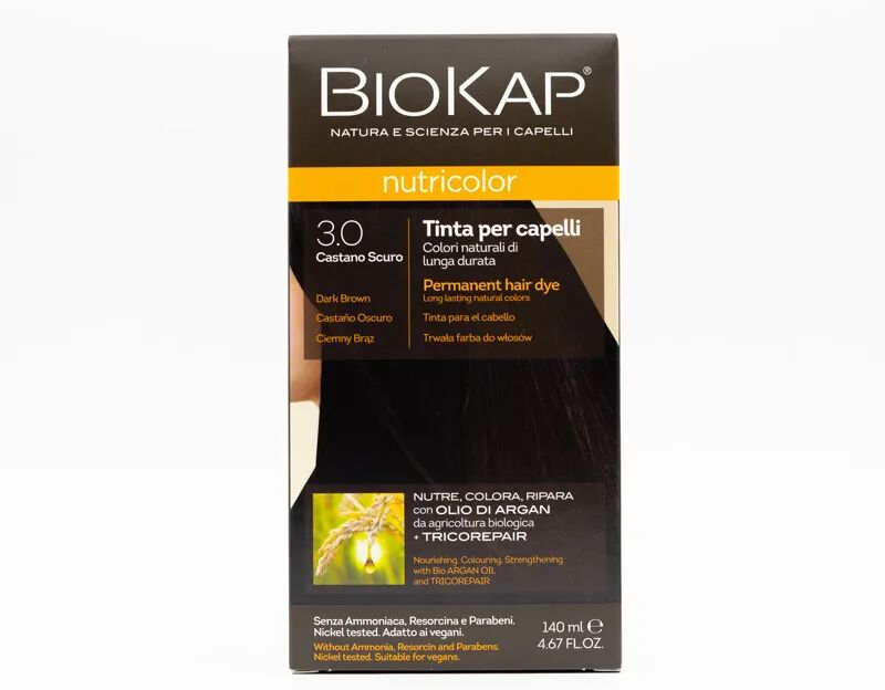 BIOKAP Nutricolor 3 Tinta Per Capelli Castano Scuro