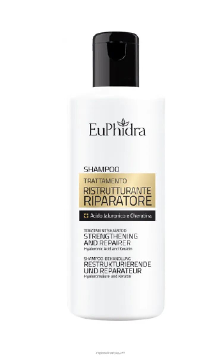EuPhidra Shampoo Trattamento Rristrutturante Riparatore 200 ml