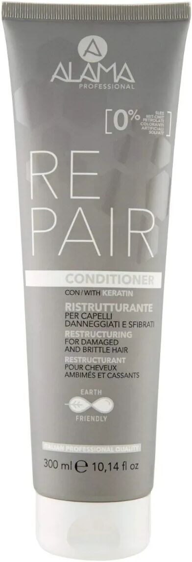 Alama Repair Conditioner Ristrutturante Anti Crespo per Capelli Danneggiati e Sfibrati 300 ml