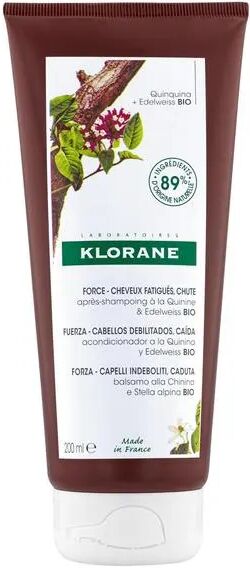 Klorane Balsamo Chinina e Stella Alpina BIO Fortificante Stimolante 200 ml