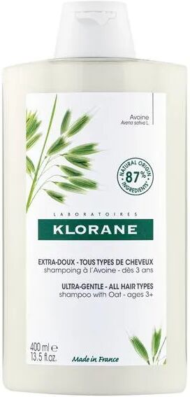 Klorane Shampoo Ultra-Gentile Latte D'Avena 400 ml