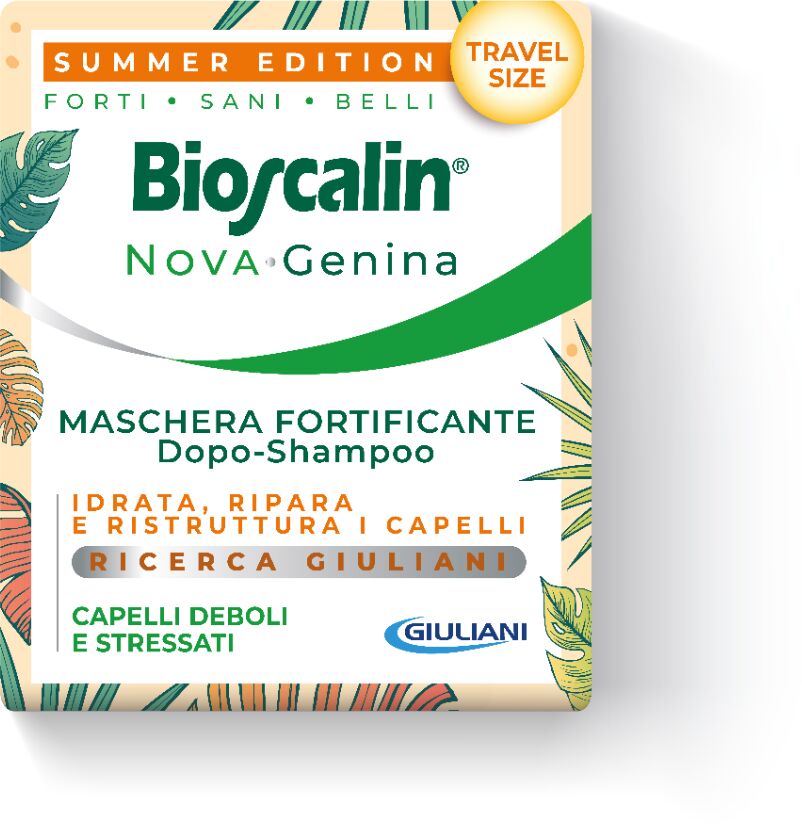 Bioscalin Nova Genina Maschera Fortificante Dopo Sole Travel Size 100 ml