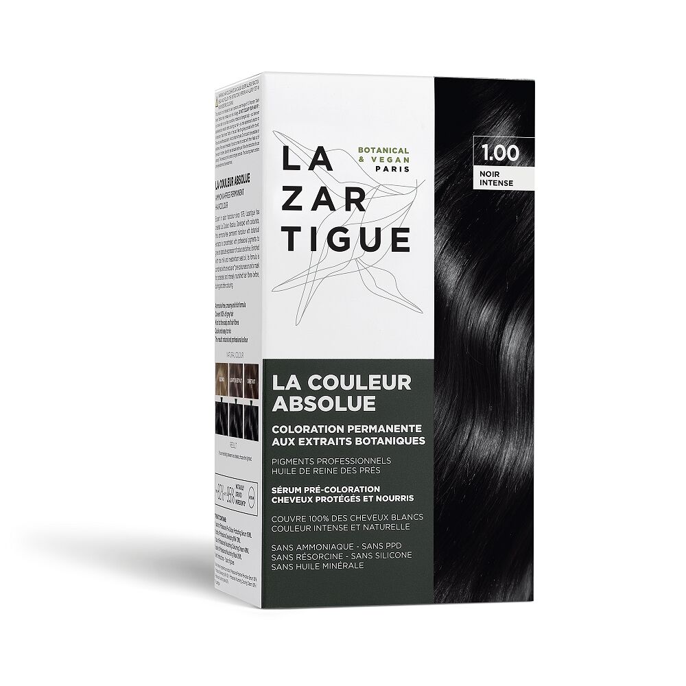 Lazartigue La Couleur Absolue Tinta Capelli 1.00 Colore Nero Intenso