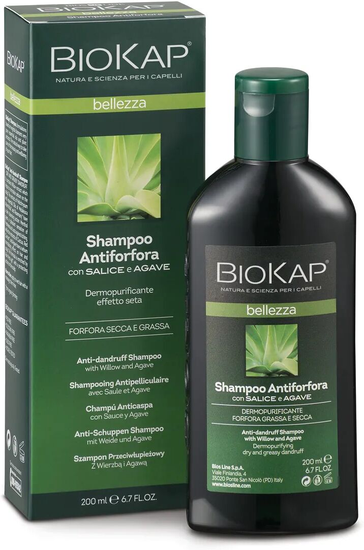 BIOKAP Shampoo Antiforfora Effetto Fresco 200 ml