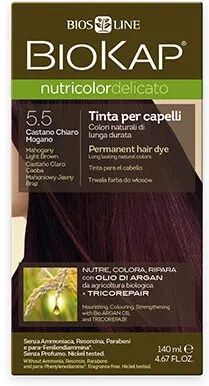 BIOKAP Nutricolor Delicato 5.50 Tinta Per Capelli Castano Mogano