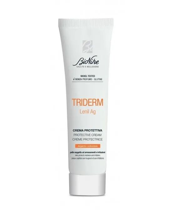 Bionike Triderm Lenil Ag Crema per Dermatiti Con Argento 30 ml