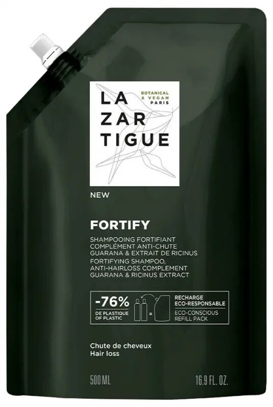 Lazartigue Fortify Shampoo Fortificante Anticaduta Eco-Refill 500 ml