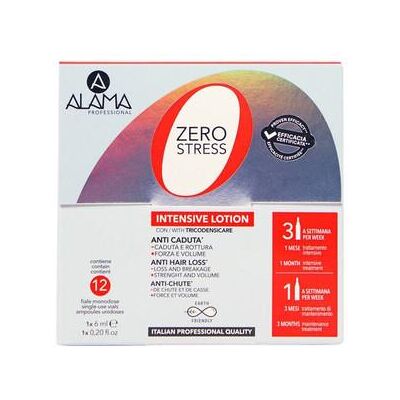 Alama Professional Zero Stress Lozione Anticaduta 12x6ml - Trattamento perdita capelli Alama Professional Zero Stress Lozione Anticaduta 12x6ml - Trattamento perdita capelli