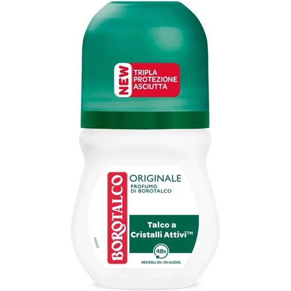 borotalco deodorante roll-on originale senza alcool profumo di 50 ml