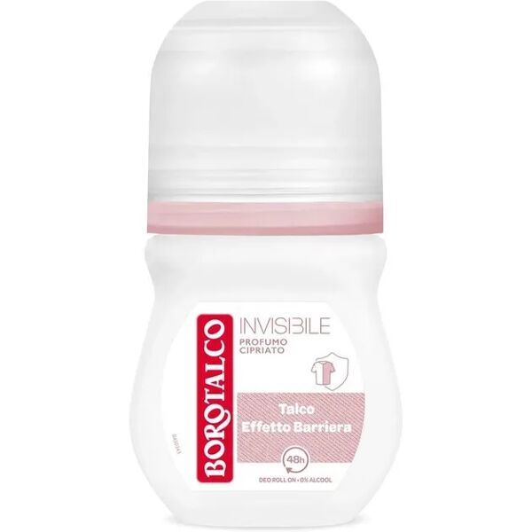 borotalco deodorante roll-on invisibile rosa zero aloni 48h 50 ml