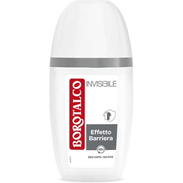 borotalco deodorante invisibile grigio effetto barriera 48h 75 ml