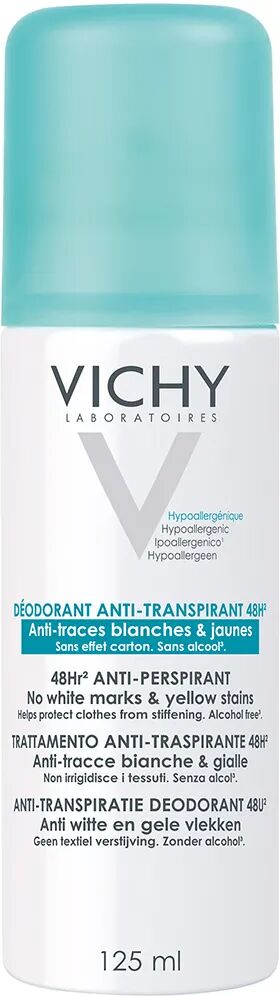 vichy deodorante spray anti-traspirante anti-tracce 48h 125 ml