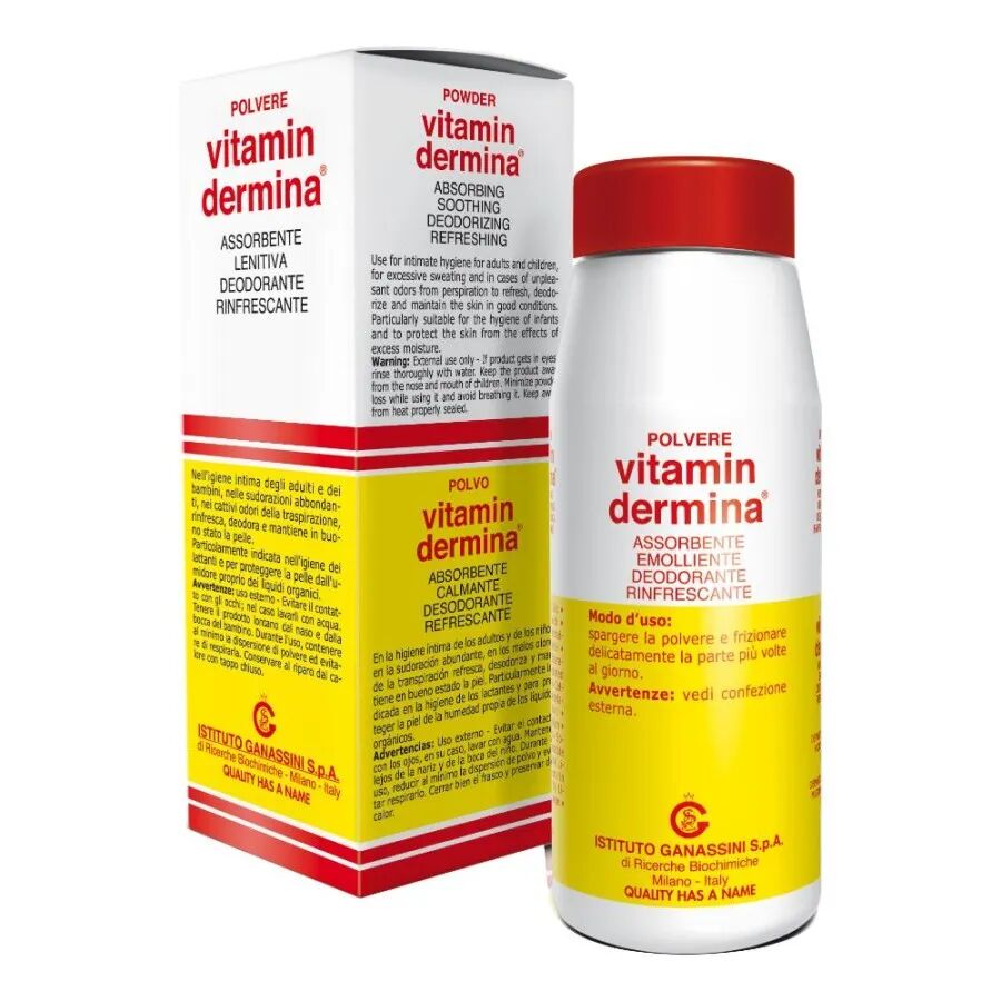 vitamindermina polvere assorbente protettiva deodorante 100 g