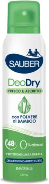 sauber deodry spray 48h deodorante lunga durata 150 ml