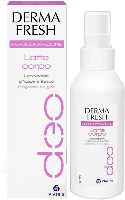 dermafresh ipersudorazione latte deodorante corpo 100 ml