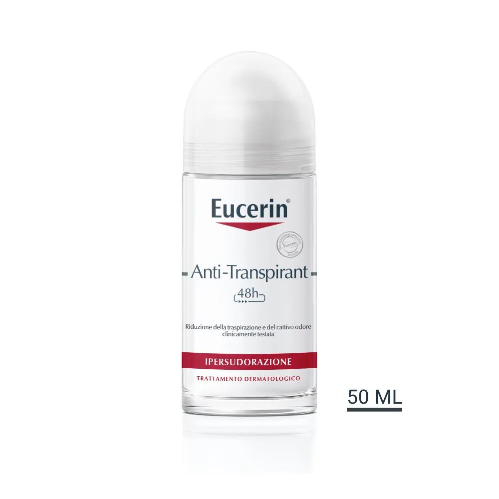 eucerin deodorante roll-on 48h anti-traspirante ipersudorazione 50 ml