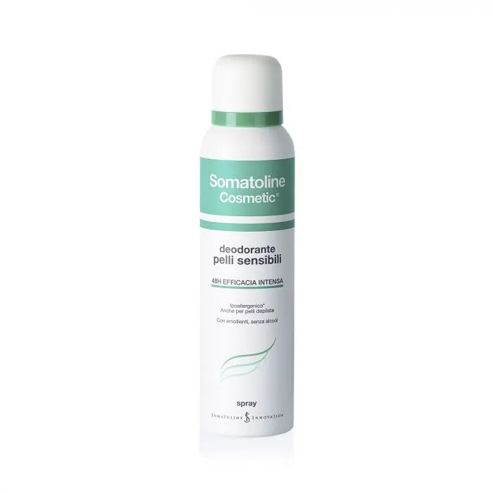 somatoline skinexpert somatoline cosmetic deodorante pelli sensibili spray 150 ml