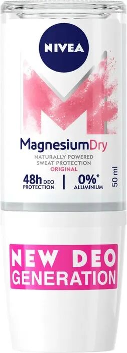 nivea deodorante roll on magnesium dry original donna 50 ml