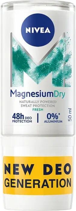 nivea deodorante roll on magnesium fresh donna 50 ml