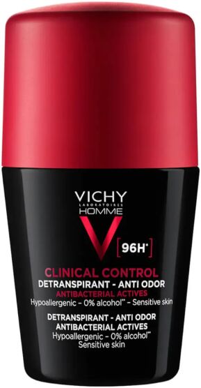 vichy homme clinical control 96h deodorante uomo 50 ml