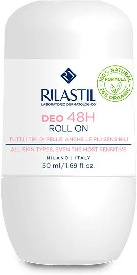 rilastil deo deodorante roll on emolliente e lenitivo 50 ml